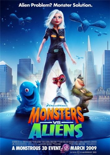 • Монстры против пришельцев / Monsters vs. Aliens (2009) DVDRip
